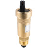 AFRISO Odpowietrznik automatyczny pionowy PrimoVent G3/8" z Aquastop i zaworem stopowym R1/2" 7773510